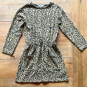 Zara leopard dress size 9